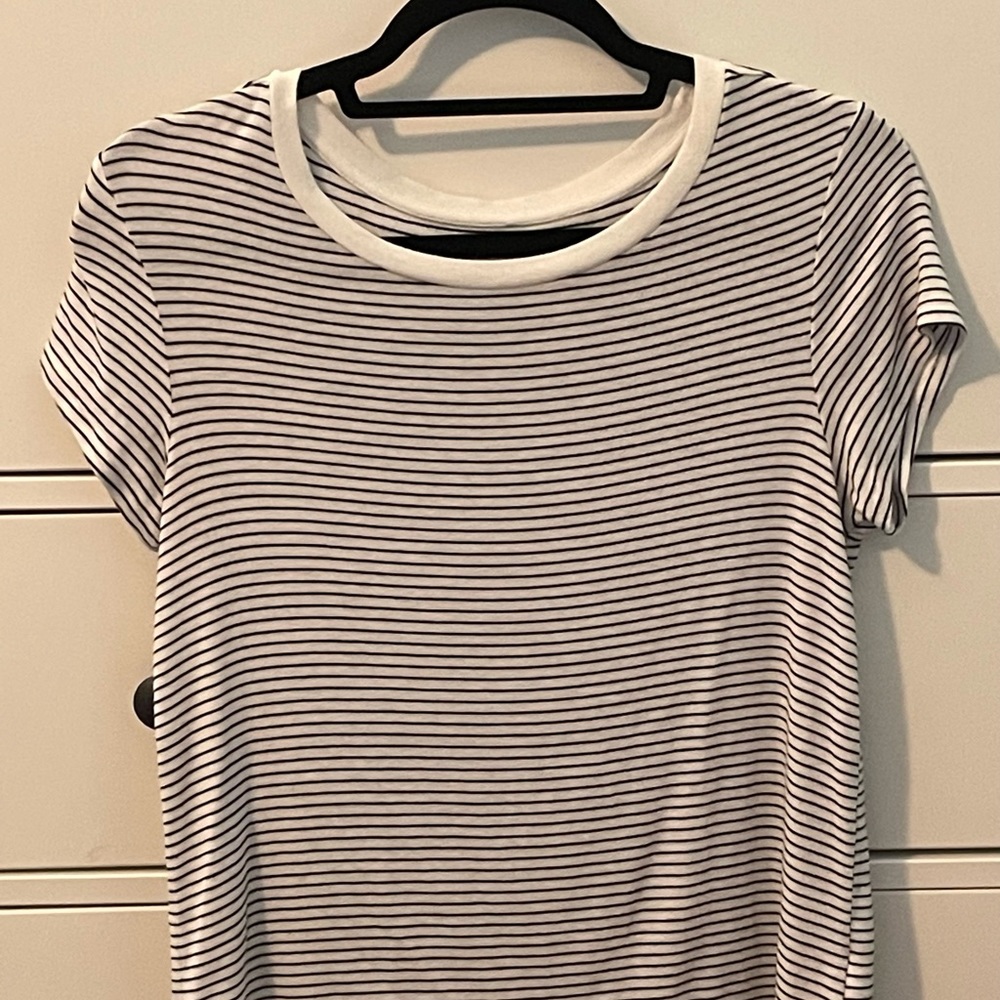 WHITE & BLACK SHIRT